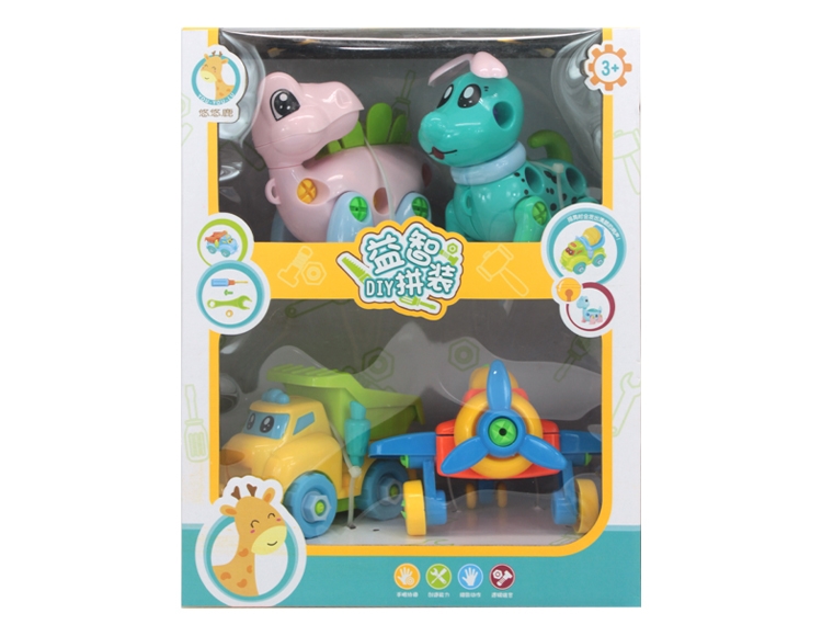 益智拆装组合4只装 PT6008