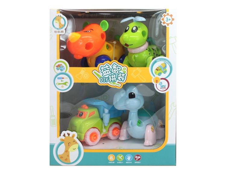 益智拆装组合2只装 PT6009