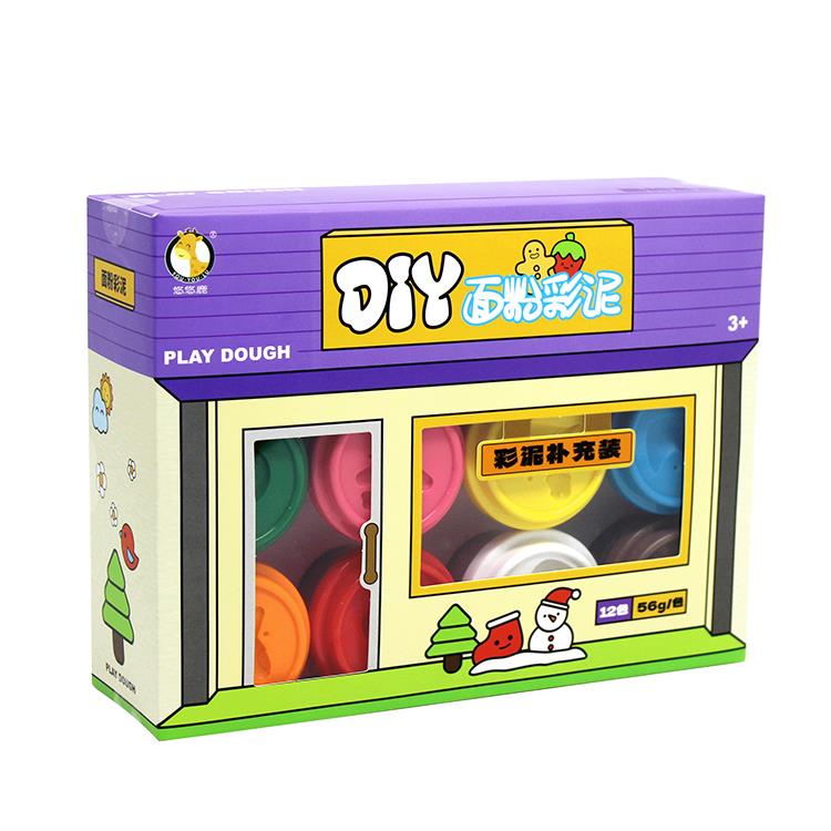 彩泥补充装12罐 PT5289