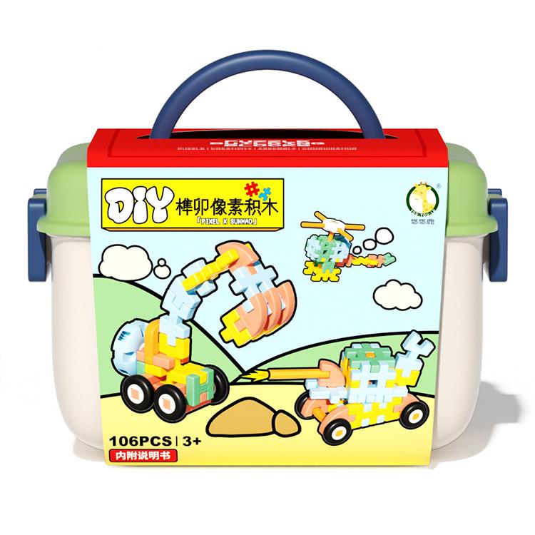 DIY榫卯积木套装 PT5103