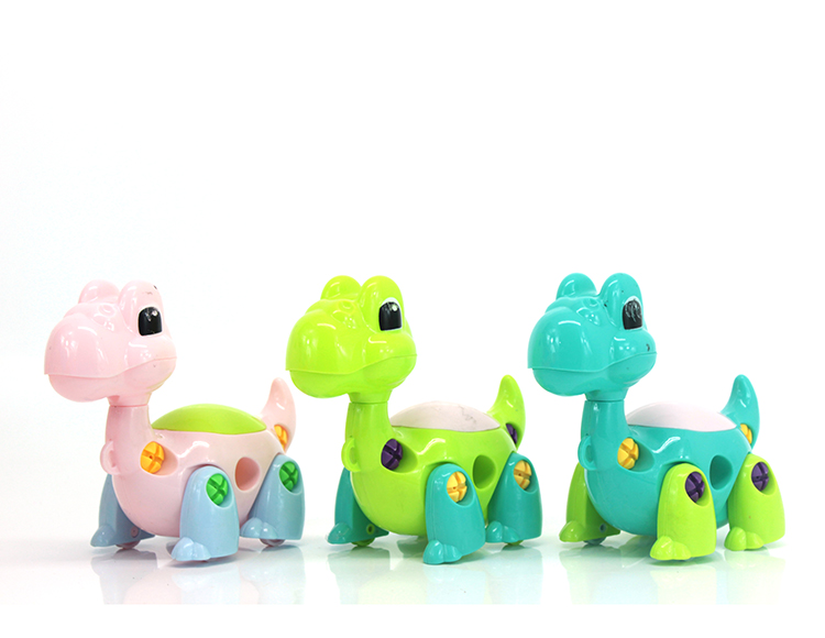 益智拆装拖拉卡通腕龙 PT6013