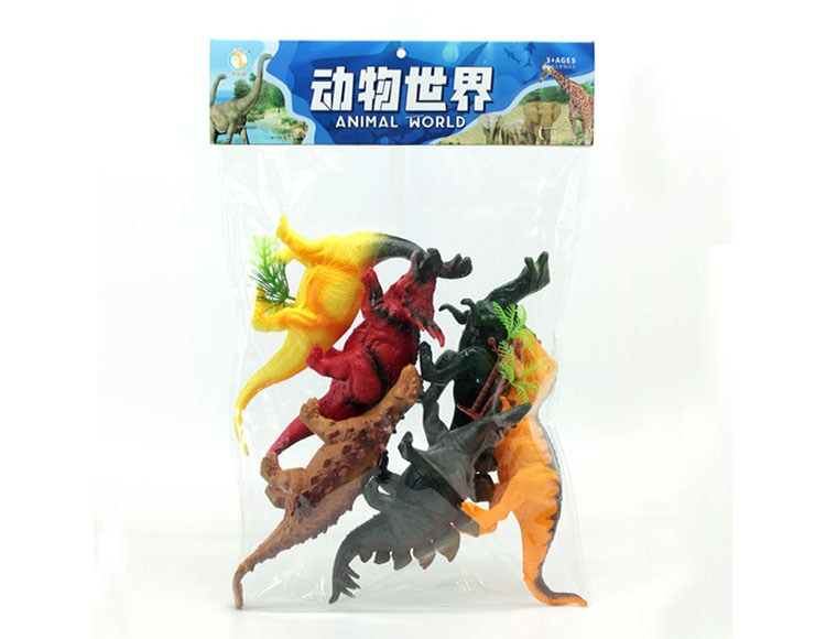 恐龙六只装 PT7118