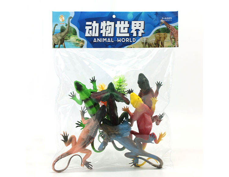 小蜥蜴六只装 PT7123