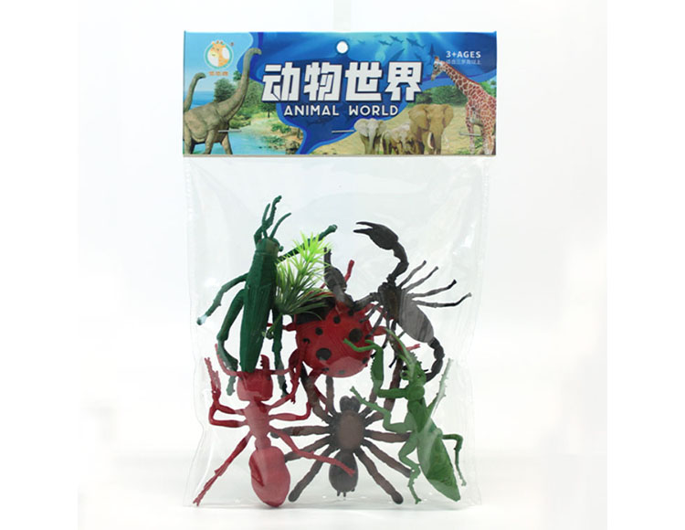 昆虫六只装混装 PT7125