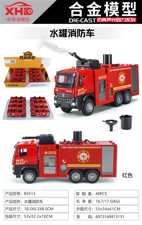 水罐消防车 B3513