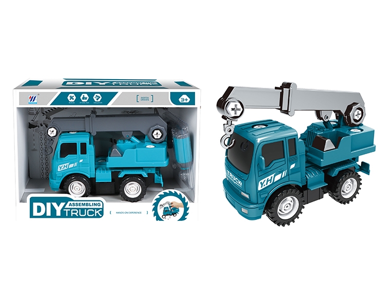 DIY吊车惯性拆装工程车 YH559-55B