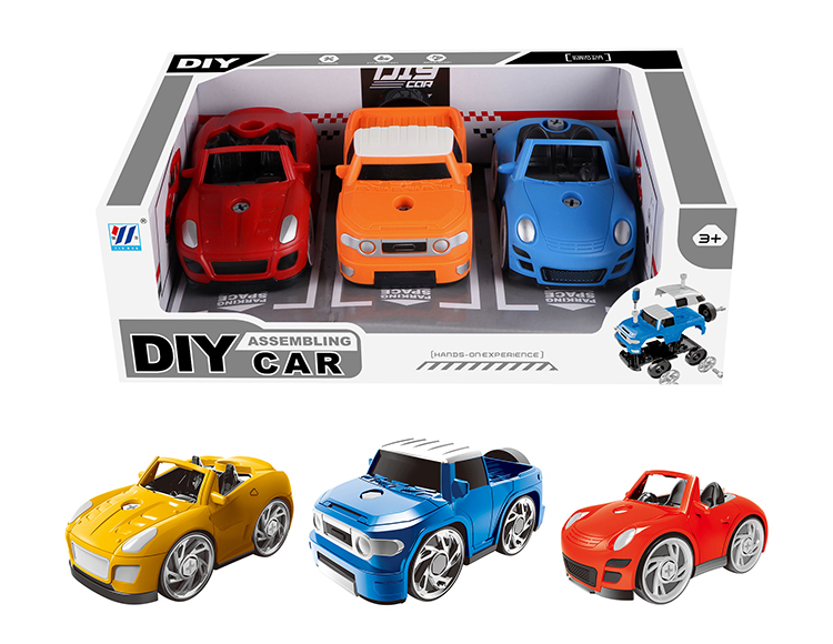 DIY Q版拆装车(2色混装) YH559-030
