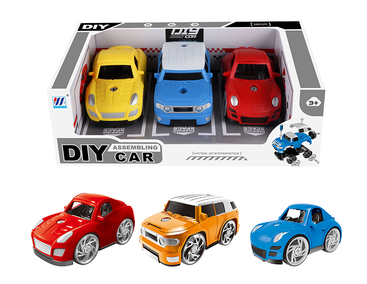 DIY Q版拆装车(2色混装) YH559-030A
