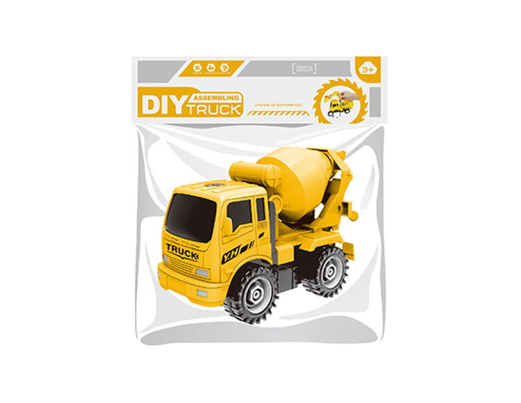 DIY搅拌车惯性拆装仿真工程车 YH559-10D