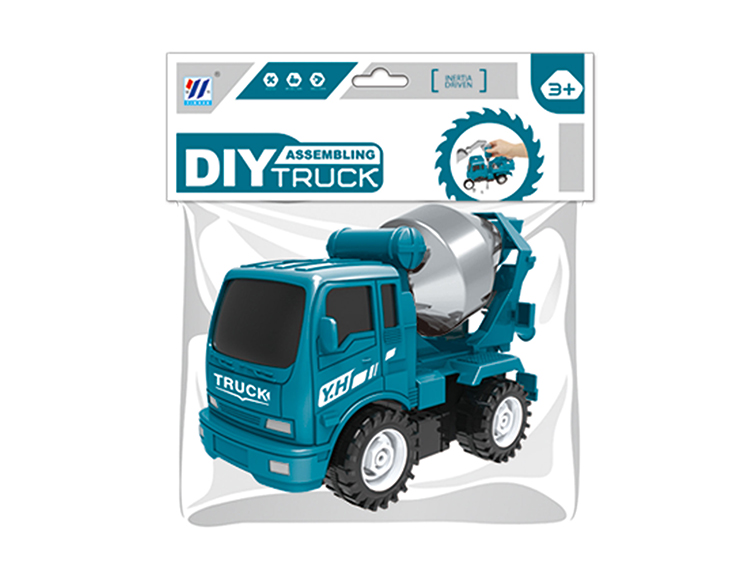 DIY搅拌车惯性拆装工程车 YH559-23D