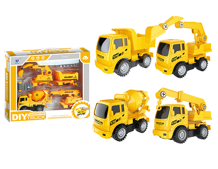 DIY惯性拆装仿真工程车 YH559-29B