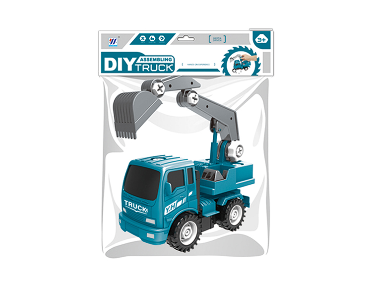 DIY挖掘机惯性拆装工程车 YH559-39A