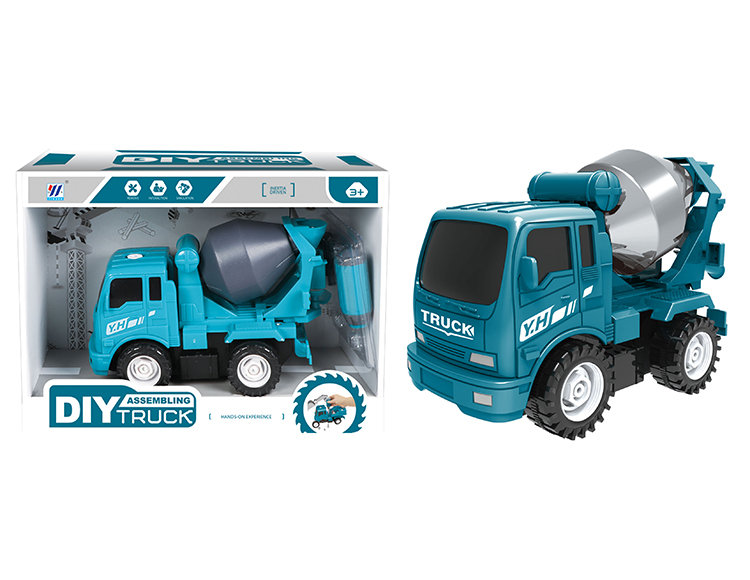 DIY搅拌车惯性拆装工程车 YH559-55D