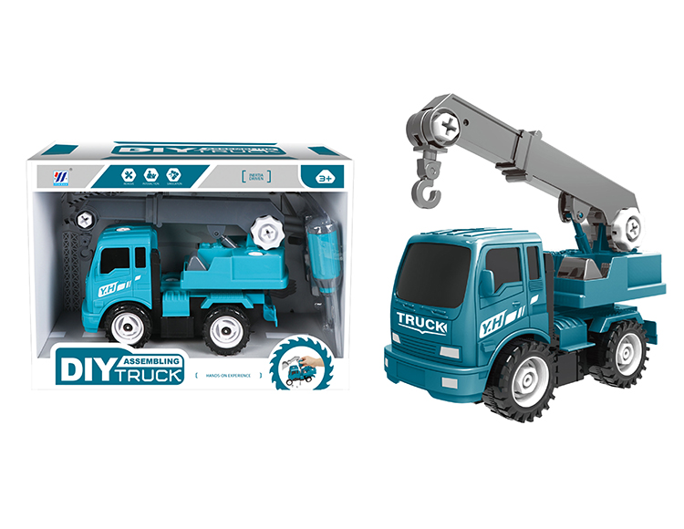 DIY吊车惯性拆装工程车 YH559-58B