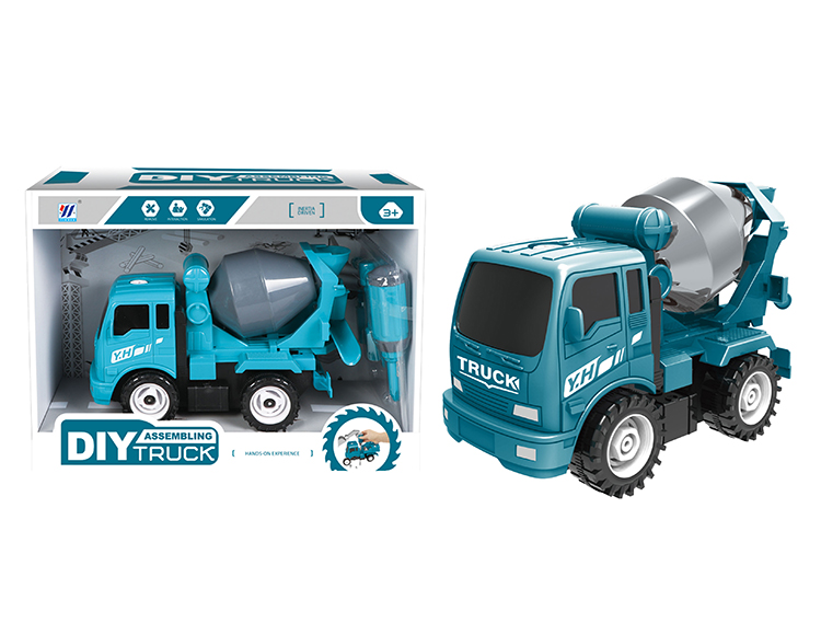 DIY搅拌车惯性拆装工程车 YH559-58D