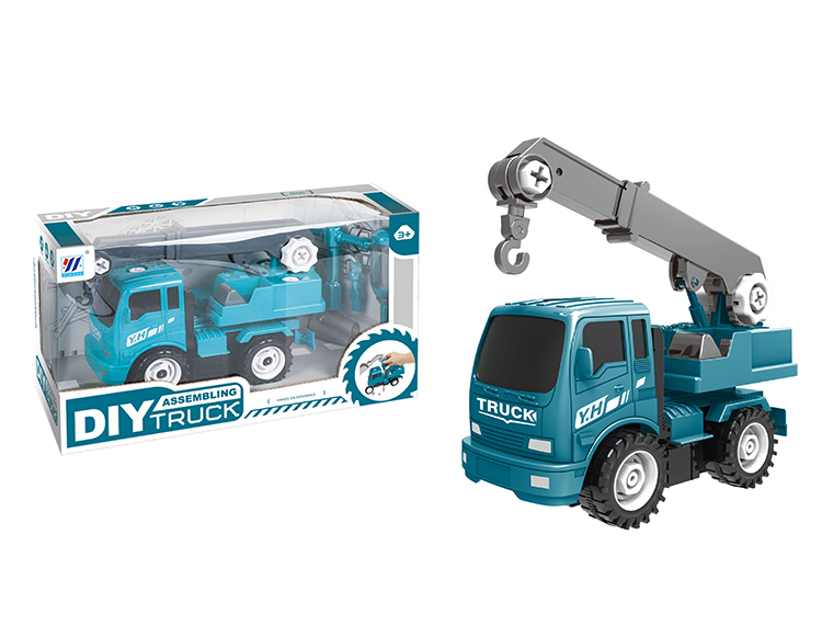 DIY吊车惯性拆装工程车 YH559-59B