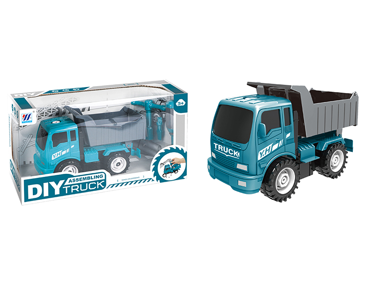 DIY自卸卡车惯性拆装工程车 YH559-59C