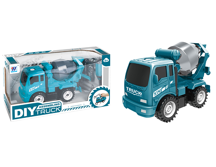 DIY搅拌车惯性拆装工程车 YH559-59D