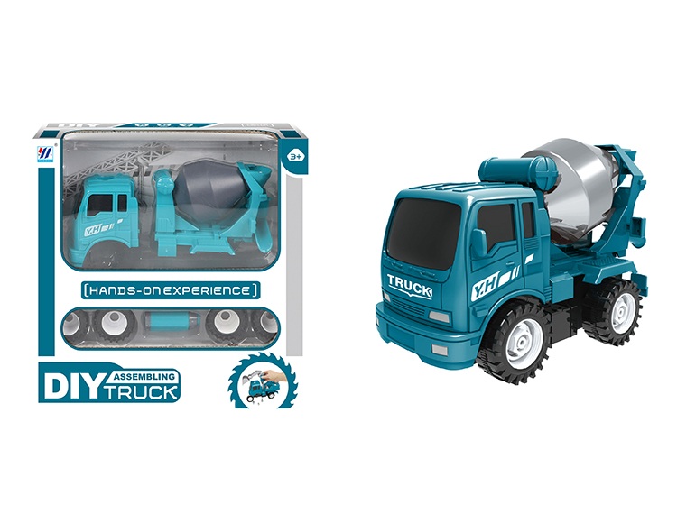 DIY搅拌车惯性拆装工程车 YH559-61D