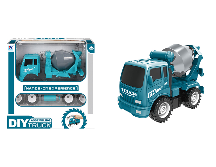 DIY搅拌车惯性拆装工程车 YH559-62D