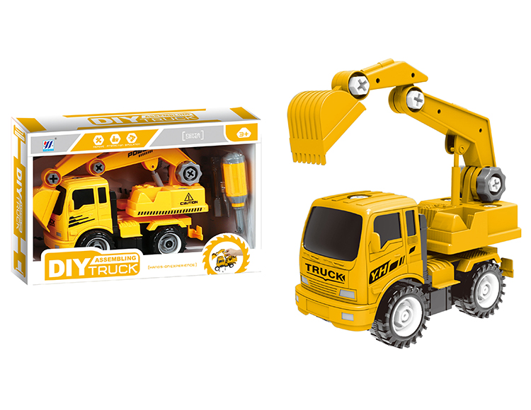 DIY挖掘机惯性拆装仿真工程车 YH559-8A