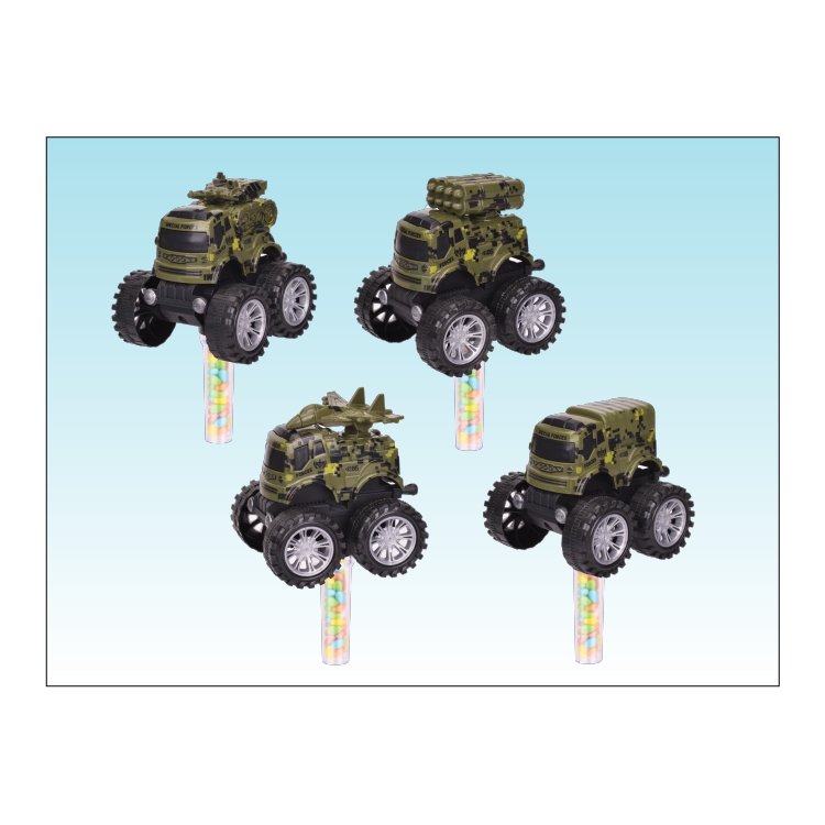 单惯性特技军事车 107218N