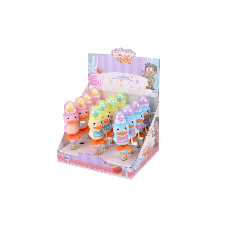 三款手摇灯光雪花小鸭 104824N