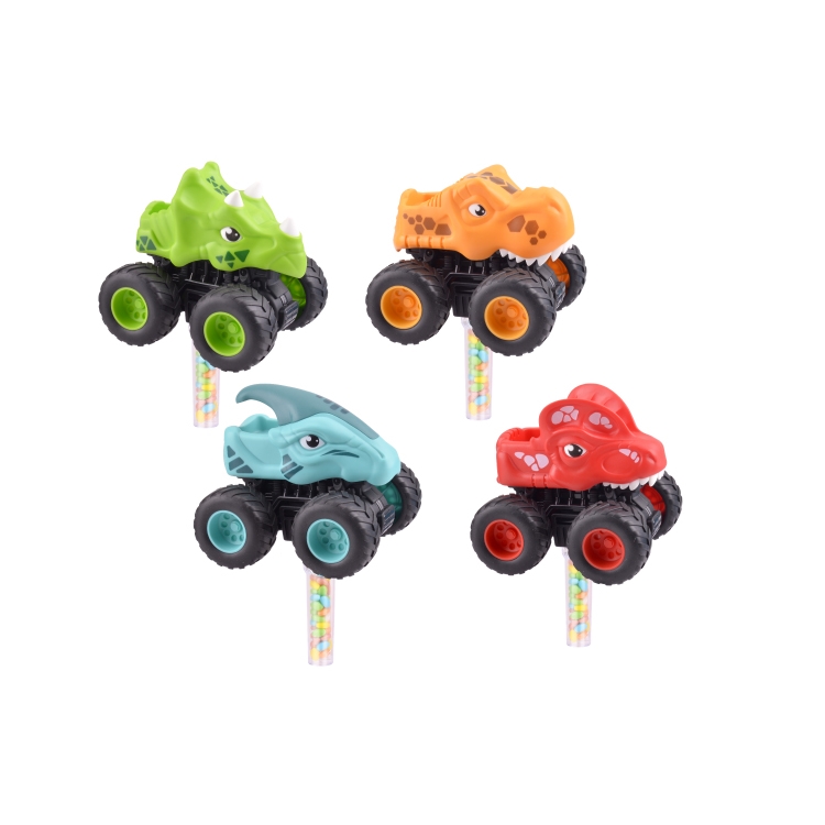 4款恐龙大轮惯性车 104825N