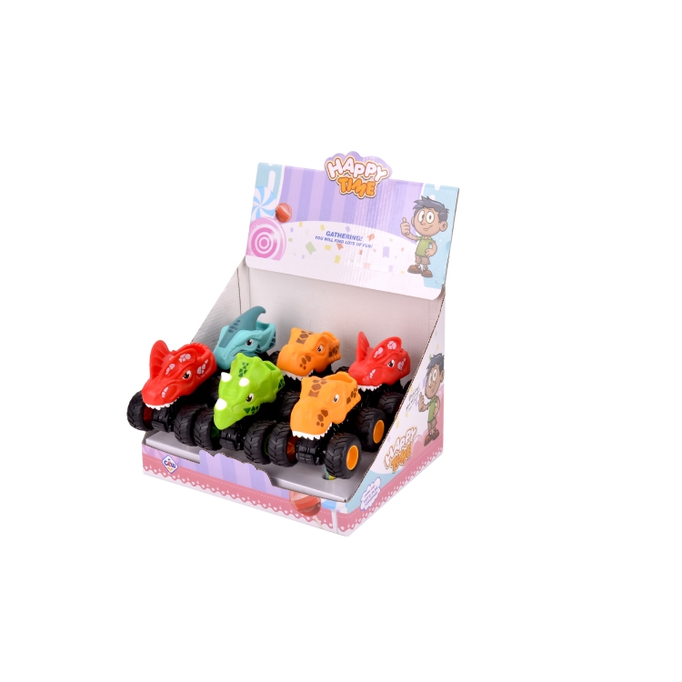 4款恐龙大轮惯性车 104825N