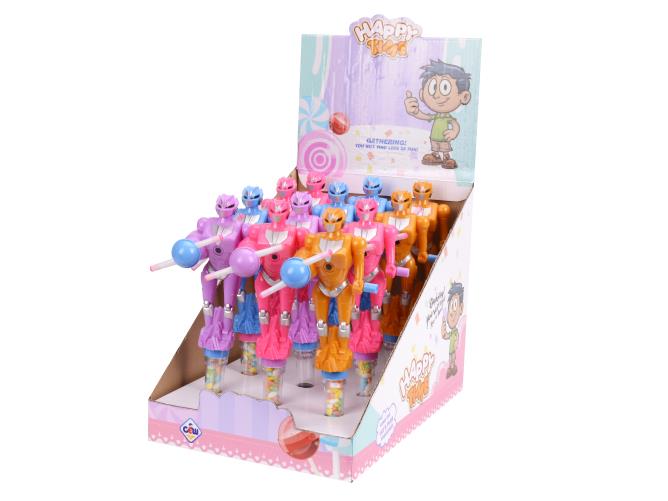 手摇女孩机器人灯棒 78881N-2