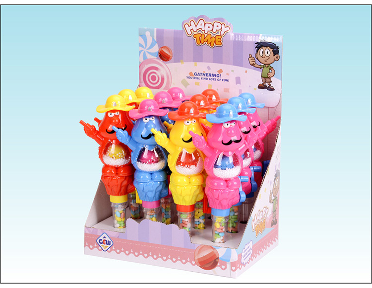 手摇灯光牛仔 81096N