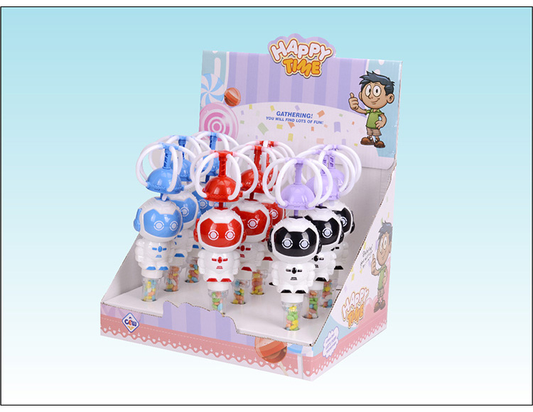 手摇灯光音乐机器人 92819N