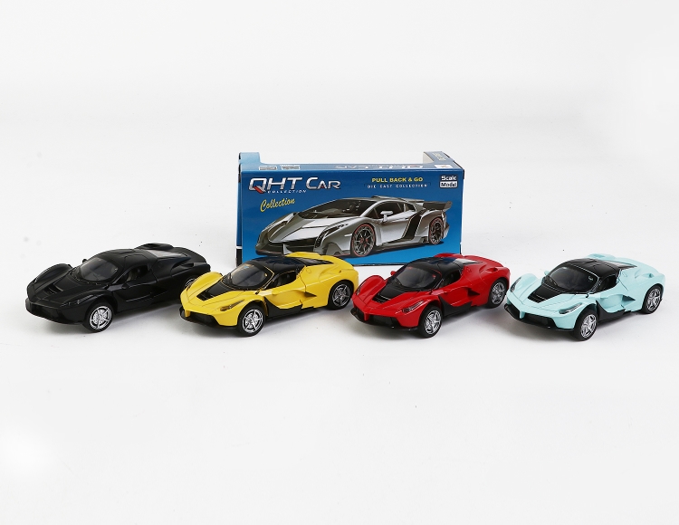 1:33法拉利法拉合金回力跑车 XL80160