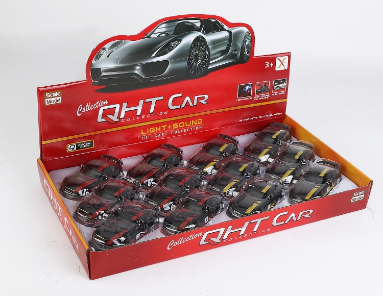 1:33奔弛AMG合金回力赛车 XL80161-12FL