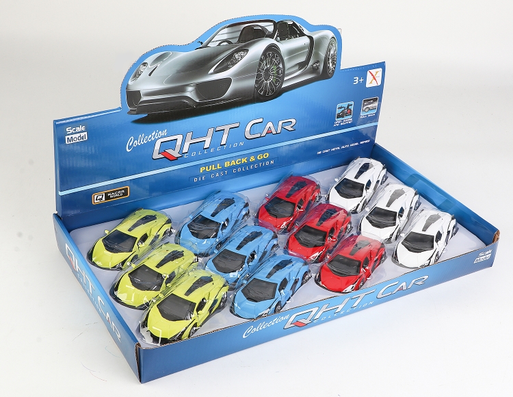 1:33兰博基尼闪电合金回力跑车 XL80163-12