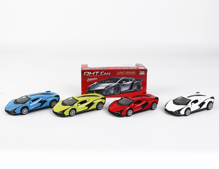 1:33兰博基尼闪电合金回力跑车 XL80163L