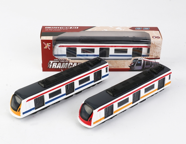 1:100合金高铁回力车 XL80176