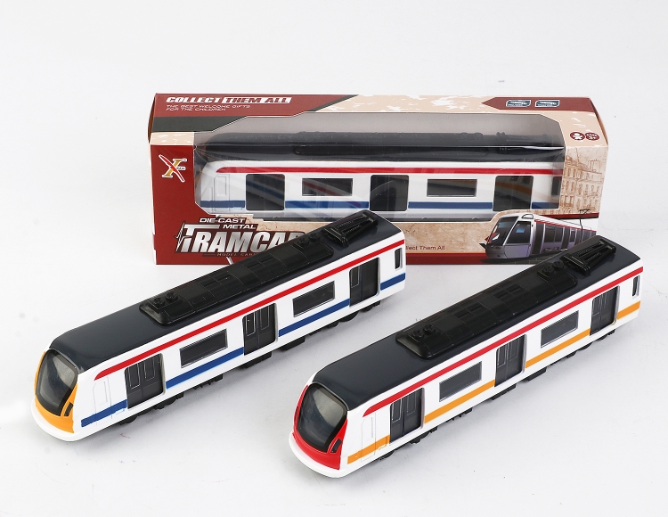 1:100合金高铁回力车 XL80176L