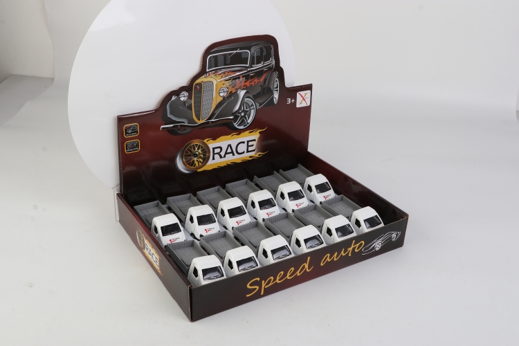 1:33俄罗斯合金回力皮卡货车（一款1色混装，12只装一展示盒） XL804-12