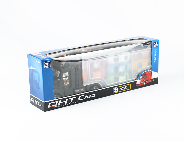 货柜车+7只1:64滑行车 XL007