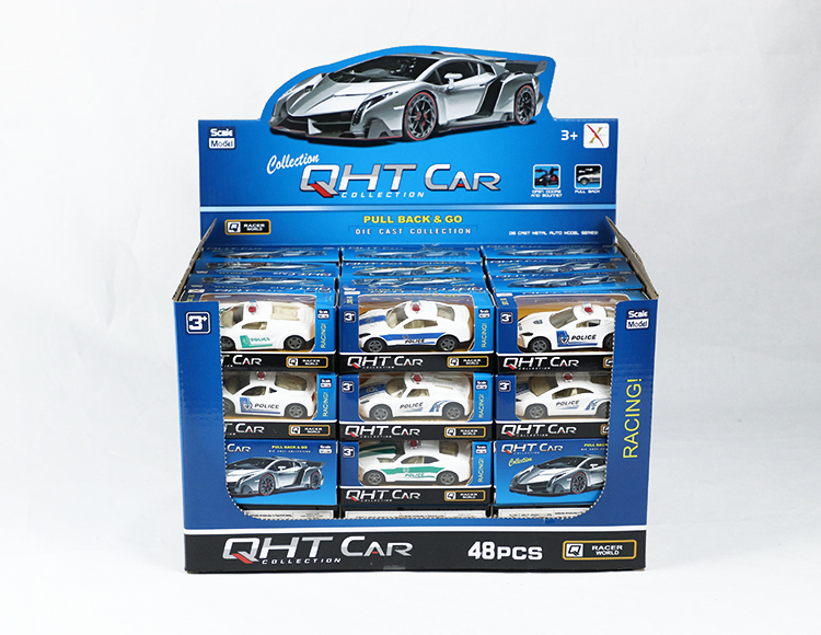 1:50回力警车车模 XL080-48P