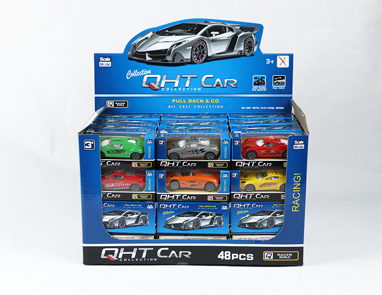 1:50 回力跑车车模 XL081-48