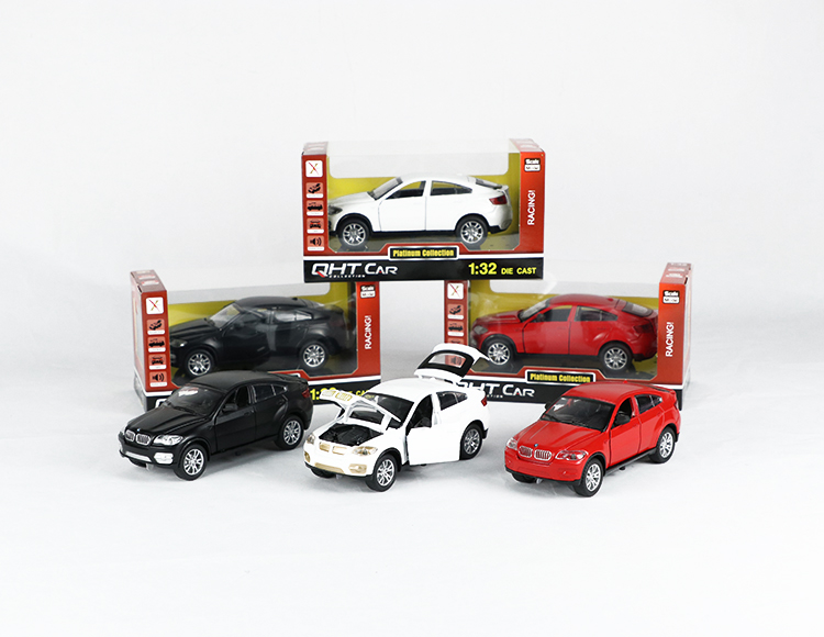 1:28宝马X6合金回力跑车 XL111L