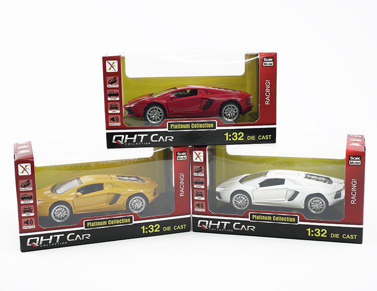 1:28兰博基尼大牛合金回力跑车 XL113L