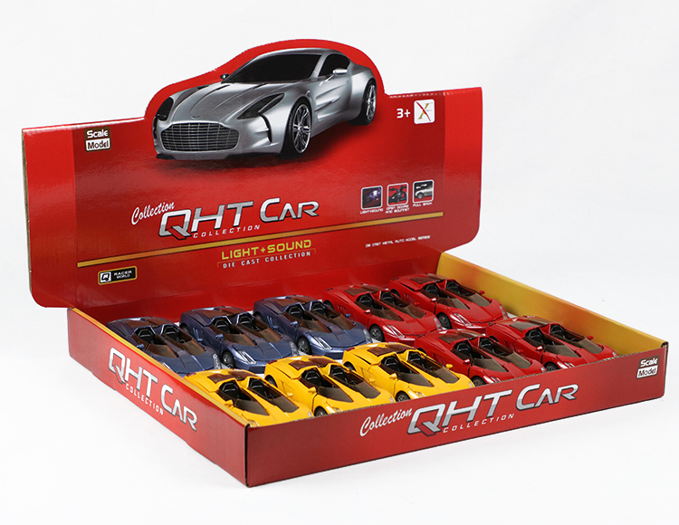 1:28兰博基尼爱马仕合金回力跑车 XL116-10L