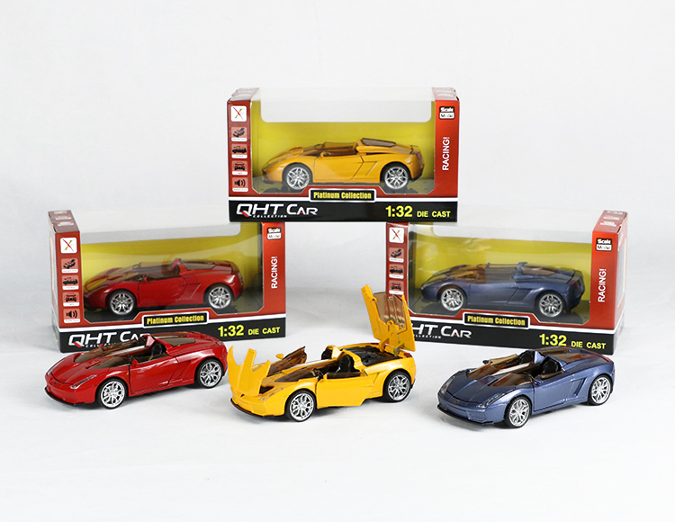 1:28兰博基尼爱马仕合金回力跑车 XL116