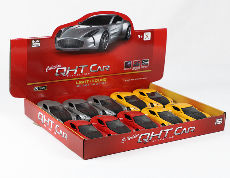 1:28阿斯顿马丁合金回力跑车 XL118-10