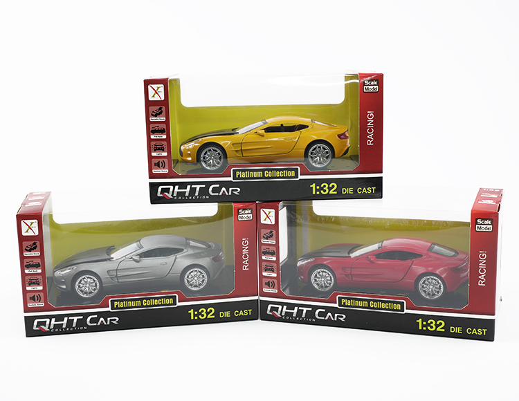 1:28阿斯顿马丁合金回力跑车 XL118L