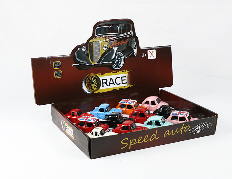 1:32合金回力Q板跑车 XL801-12