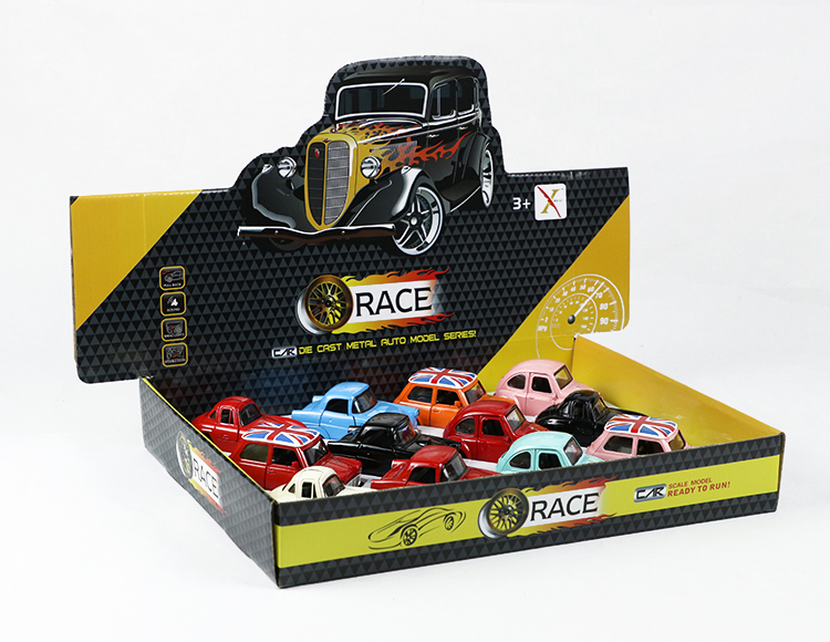 1:32合金回力Q板跑车 XL801-12L